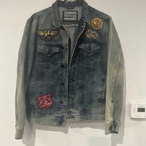 Ring of Fire Jean Jacket